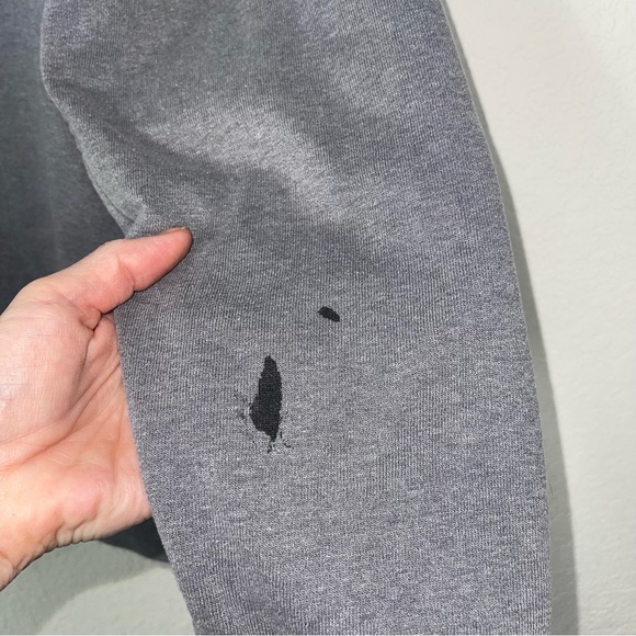 The North Face Half Dome Raglan-Sleeve Pullover Heathered Hoodie size M - Picture 4 of 10